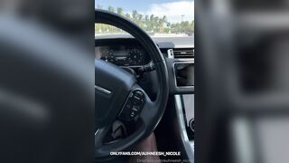 AuhneeshNicole in school outfit that is so inappropriate gets fucked in car