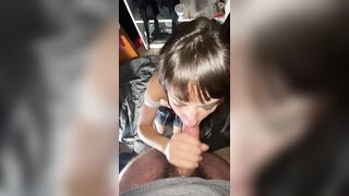 Sabrinaalexis7 gets her back full of cum by her boyfriend while being dressed up as a school girl