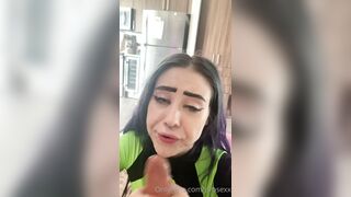 OVER 10 MINUTES Handjob and Blowjob combination with cumshot finisher by ProSexx as Shego from Kim Possible